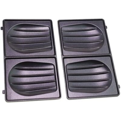 Tefal Plaques Snack Collection pour appareil croque monsieur 2 pièces Accessoire compatible gaufrier 3 en 1 Snack Collection Plaques amovibles antiadhésives et lavables au lave-vaisselle Tefal Plaques Snack Collection pour appareil croque monsieur 2 pièces Accessoire compatible gaufrier 3 en 1 Snack Collection Plaques amovibles antiadhésives et lavables au lave-vaisselle