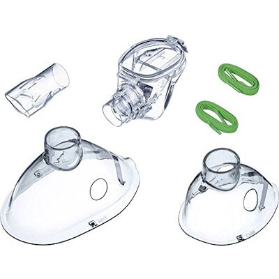 Beurer IH 55 Yearpack Accessoires pour inhalateur à membrane oscillante désinfectant nébuliseur embouchure masque adulte enfant Beurer IH 55 Yearpack Accessoires pour inhalateur à membrane oscillante désinfectant nébuliseur embouchure masque adulte enfant