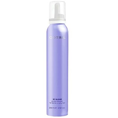 Cotril Icy Blond Blond Purple Mousse 200ml mousse revitalisante anti-jaune Cotril Icy Blond Blond Purple Mousse 200ml mousse revitalisante anti-jaune