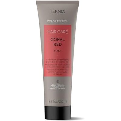 LAKMÉ Lakme Teknia Color Refresh Coral Red Mask Kleurmasker Gekleurd Mahogany Rood Haar 250ml LAKMÉ Lakme Teknia Color Refresh Coral Red Mask Kleurmasker Gekleurd Mahogany Rood Haar 250ml