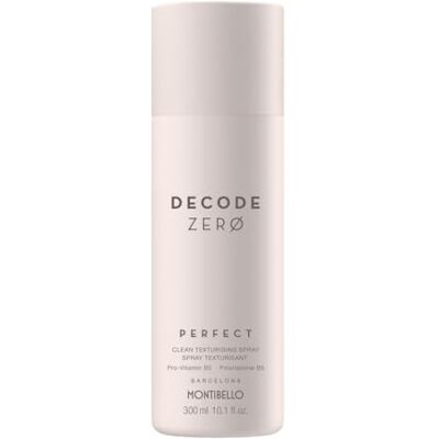 Montibello Decode Zero Perfect Clean Texturising Spray 300ml Montibello Decode Zero Perfect Clean Texturising Spray 300ml