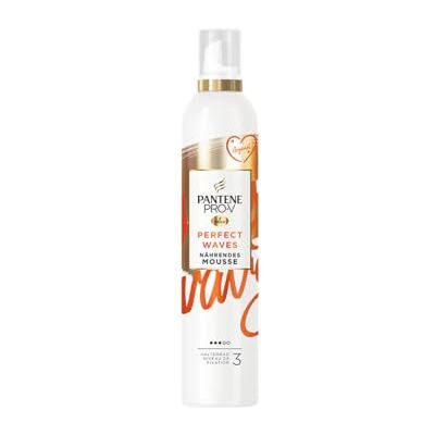Pantene Pro-V Perfect Waves Mousse nourrissante à l'huile d'argan 200 ml Tenue 3 Pour des ondulations brillantes et dynamiques Pantene Pro-V Perfect Waves Mousse nourrissante à l'huile d'argan 200 ml Tenue 3 Pour des ondulations brillantes et dynamiques