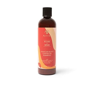 Shampoing Restaurateur et Réparateur à l'Huile de Ricin As I Am (355ml) Shampoing Restaurateur et Réparateur à l'Huile de Ricin As I Am (355ml)
