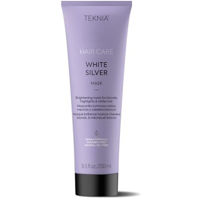 LAKMÉ Lakme Teknia White Silver Mask Masker Blond/wit Haar/highlights 250ml LAKMÉ Lakme Teknia White Silver Mask Masker Blond/wit Haar/highlights 250ml