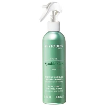 PHYTODESS Brume SYMBIO CURL Soin Cheveux Ondulés, Bouclés ou Frisés 250ml Hydratation, Vitalité et Définition Naturelle des Boucles PHYTODESS Brume SYMBIO CURL Soin Cheveux Ondulés, Bouclés ou Frisés 250ml Hydratation, Vitalité et Définition Naturelle des Boucles