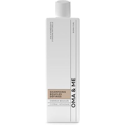 OMA & ME Shampoing Cheveux Bouclés et Frisés Redéfinit les Boucles et Nettoie en Douceur les Cheveux Ondulés et Bouclés Sans Sulfates, Sans Silicones, 91% Naturel, Fabriqué en France 250ml OMA & ME Shampoing Cheveux Bouclés et Frisés Redéfinit les Boucles et Nettoie en Douceur les Cheveux Ondulés et Bouclés Sans Sulfates, Sans Silicones, 91% Naturel, Fabriqué en France 250ml