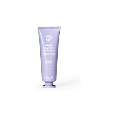 Maria Nila Sheer Silver, Booster 50 ml, Neutralise les Tons Dorés, Pigments Violets pour une Teinte Froide, 100% Végan & Sans Sulfate/Parabène Maria Nila Sheer Silver, Booster 50 ml, Neutralise les Tons Dorés, Pigments Violets pour une Teinte Froide, 100% Végan & Sans Sulfate/Parabène