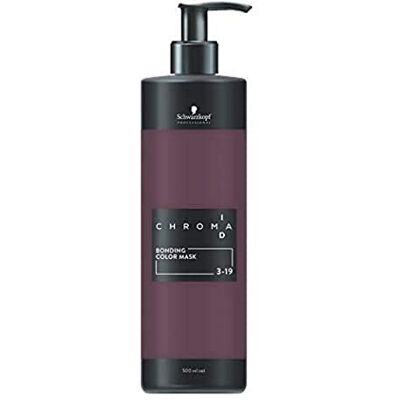 Schwarzkopf Igora Chroma Id Color Mask 3-19 500 ML, Standard, Único Schwarzkopf Igora Chroma Id Color Mask 3-19 500 ML, Standard, Único