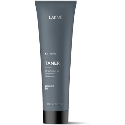 LAKMÉ Lakme TAMER Gel lissant coiffant fixateur pour cheveux frisés, protection thermique et brillance naturelle LAKMÉ Lakme TAMER Gel lissant coiffant fixateur pour cheveux frisés, protection thermique et brillance naturelle