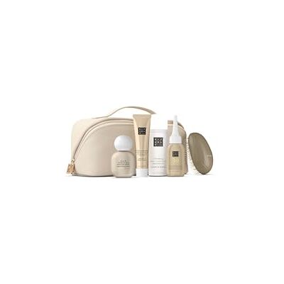 Rituals Kit de soins capillaires – 4 tailles de voyage + brosse à cheveux exclusive dans un sac réutilisable – Shampooing détox, shampooing sec, masque Ultra Shine et parfum pour cheveux Rituals Kit de soins capillaires – 4 tailles de voyage + brosse à cheveux exclusive dans un sac réutilisable – Shampooing détox, shampooing sec, masque Ultra Shine et parfum pour cheveux