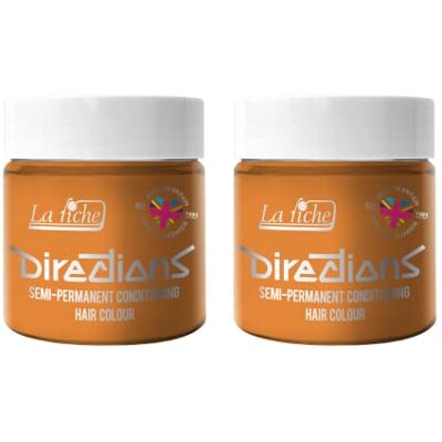 La Riche Directions Lot de 2 colorations semi-permanentes abricot 100 ml La Riche Directions Lot de 2 colorations semi-permanentes abricot 100 ml