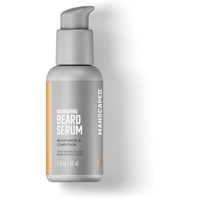 Manscaped Refining The Gentleman MANSCAPED® Beard Serum – Nourrissant & Hydratant avec Complexe de Céramides, Huiles d'Argan et de Ricin, Sérum Soin Léger pour une Barbe Douce et une Peau Hydratée, Soin Non Gras, 60 ml Manscaped Refining The Gentleman MANSCAPED® Beard Serum – Nourrissant & Hydratant avec Complexe de Céramides, Huiles d'Argan et de Ricin, Sérum Soin Léger pour une Barbe Douce et une Peau Hydratée, Soin Non Gras, 60 ml