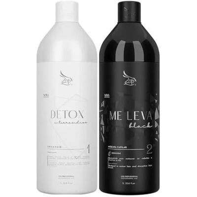 Zap Me Leva traitement à la kératine 2x1 Shampoing + Masque Zap Me Leva traitement à la kératine 2x1 Shampoing + Masque