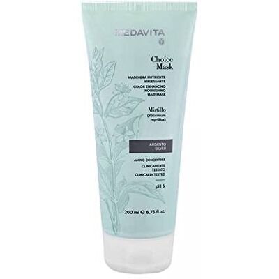 Medavita Choice Masque réfléchissant argent 200 ml Medavita Choice Masque réfléchissant argent 200 ml