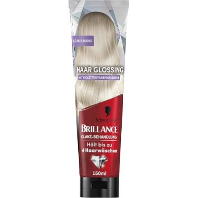 Brillance Traitement de Blond froid (150 ml) Nourrit et intensifie la couleur des cheveux Peut être utilisé comme un masque capillaire Dure jusqu'à 4 lavages Brillance Traitement de Blond froid (150 ml) Nourrit et intensifie la couleur des cheveux Peut être utilisé comme un masque capillaire Dure jusqu'à 4 lavages