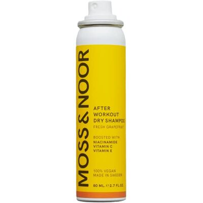Moss & Noor Shampooing sec après l'entraînement Pamplemousse frais (Taille De Poche 80 ml, Transparente) Moss & Noor Shampooing sec après l'entraînement Pamplemousse frais (Taille De Poche 80 ml, Transparente)