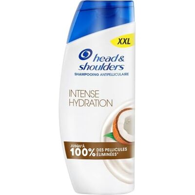 Head & Shoulders Intense Hydration Shampoing Antipelliculaire 625ml À l'Huile de Coco. Usage Quotidien. Jusqu'à 100% des Pellicules Éliminées, Cliniquement Prouvé. Tous Types de Cheveux Head & Shoulders Intense Hydration Shampoing Antipelliculaire 625ml À l'Huile de Coco. Usage Quotidien. Jusqu'à 100% des Pellicules Éliminées, Cliniquement Prouvé. Tous Types de Cheveux