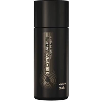 Professional Sebastian Sebastian Professional Dark Oil Shampooing Léger à l'huile d'argan et de jojoba Nettoie les cheveux tout en leur apportant brillance et légèreté 50ml Professional Sebastian Sebastian Professional Dark Oil Shampooing Léger à l'huile d'argan et de jojoba Nettoie les cheveux tout en leur apportant brillance et légèreté 50ml