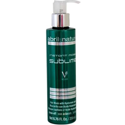 abril et nature Sublime Masque Hydratant Réparateur Pour Cheveux Abîmés, Épais et/ou Porés ou Afro Acide Hyaluronique Adoucit et Répare Masque Capillaire Après-shampooing 200 ml abril et nature Sublime Masque Hydratant Réparateur Pour Cheveux Abîmés, Épais et/ou Porés ou Afro Acide Hyaluronique Adoucit et Répare Masque Capillaire Après-shampooing 200 ml
