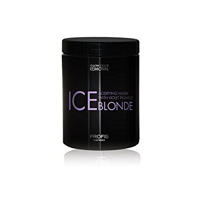 Ice Blond Masque capillaire à l'acide argenté 1 litre Anti-jaunissement Ice Blond Masque capillaire à l'acide argenté 1 litre Anti-jaunissement