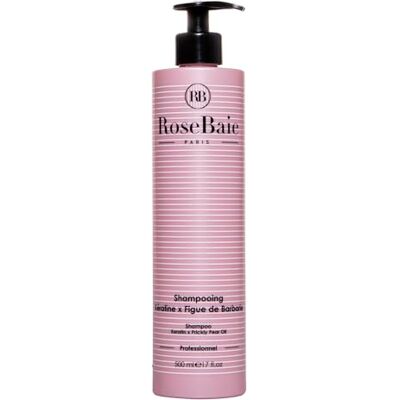 ROSE BAIE ROSEBAIE Shampoing Figue de Barbarie et Kératine Séborégulation Hydratation Shampoing Sans Sulfate Racines Grasses Pointes Sèches Cuir Chevelu Qui Regraisse Vite 500ml ROSE BAIE ROSEBAIE Shampoing Figue de Barbarie et Kératine Séborégulation Hydratation Shampoing Sans Sulfate Racines Grasses Pointes Sèches Cuir Chevelu Qui Regraisse Vite 500ml