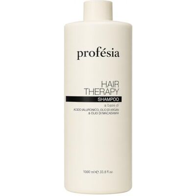 Profesia Hair Therapy Shampoo Traitement des cheveux abîmés et endommagés Avec macadamia, huile d'argan et acide hyaluronique Action reconstituante et reconstituante Flacon 1000 ml Profesia Hair Therapy Shampoo Traitement des cheveux abîmés et endommagés Avec macadamia, huile d'argan et acide hyaluronique Action reconstituante et reconstituante Flacon 1000 ml