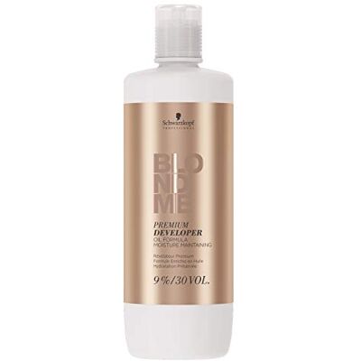 Schwarzkopf Blond Me Supreme Blonde Hair Quality Premium Care 9% 30 Vol Developer 1000 ml Schwarzkopf Blond Me Supreme Blonde Hair Quality Premium Care 9% 30 Vol Developer 1000 ml