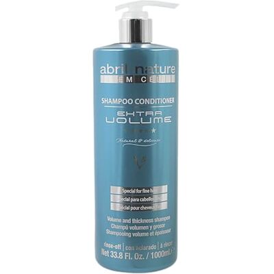 abril et nature Shampoing Volume Cheveux Fins, Formule Lègere, Volumateur Capillaire, Avec Acide Hyaluronique et Protection Chaleur, 1000 ml abril et nature Shampoing Volume Cheveux Fins, Formule Lègere, Volumateur Capillaire, Avec Acide Hyaluronique et Protection Chaleur, 1000 ml