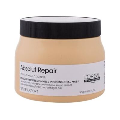 L'Oréal Professionnel Paris L'Oréal Professionnel Gold Quinoa + Protein Absolut Repair Masque 500 ml L'Oréal Professionnel Paris L'Oréal Professionnel Gold Quinoa + Protein Absolut Repair Masque 500 ml