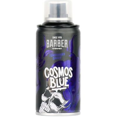 barber marmara Coloration capillaire Cosmos Blue 150 ml Spray de couleur pour déguisement et maquillage pour carnaval, Halloween et fête à thème Lavable Color Hair Spray barber marmara Coloration capillaire Cosmos Blue 150 ml Spray de couleur pour déguisement et maquillage pour carnaval, Halloween et fête à thème Lavable Color Hair Spray