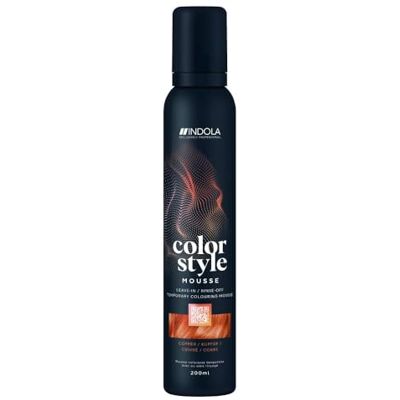 Indola Color style Mousse Cuivre 200 ml Aloe Indola Color style Mousse Cuivre 200 ml Aloe
