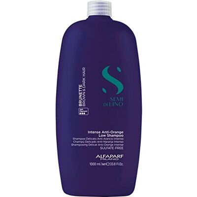 Alfaparf Milano Semi di Lino Brunette - Shampoo Neutralisant Tons Cuivrés - 1000ml Alfaparf Milano Semi di Lino Brunette - Shampoo Neutralisant Tons Cuivrés - 1000ml
