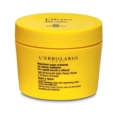 L'Erbolario Effetto Reale Masque Super Nourrissant avec Action de restauration pour cheveux secs et abîmés L'Erbolario Effetto Reale Masque Super Nourrissant avec Action de restauration pour cheveux secs et abîmés