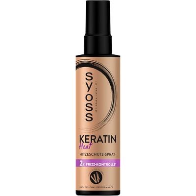 Syoss Schwarzkopf Spray coiffant à la kératine pour cheveux avec contrôle des frisottis, protection contre la chaleur jusqu'à 230 degrés, 200 ml Syoss Schwarzkopf Spray coiffant à la kératine pour cheveux avec contrôle des frisottis, protection contre la chaleur jusqu'à 230 degrés, 200 ml