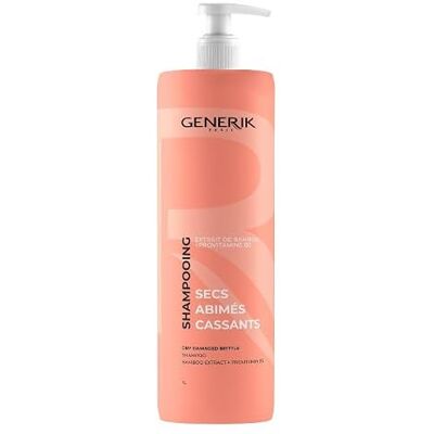 Generik Shampooing Secs Abîmés Cassants 1000ml Generik Shampooing Secs Abîmés Cassants 1000ml