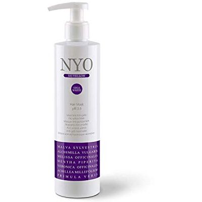FAIPA Nyo Masque Cheveux Anti Jaune Avec Extraits Légumes Ph 2,5 300 ML FAIPA Nyo Masque Cheveux Anti Jaune Avec Extraits Légumes Ph 2,5 300 ML