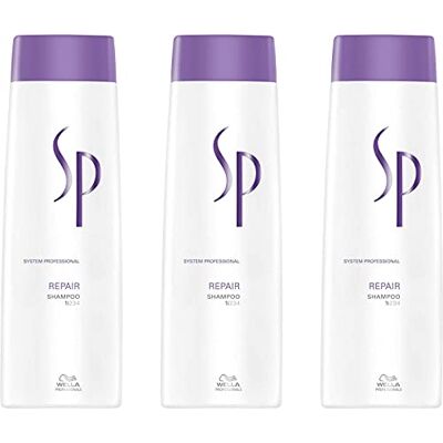 WELLA SP Shampoing Repair 3x250 ml WELLA SP Shampoing Repair 3x250 ml