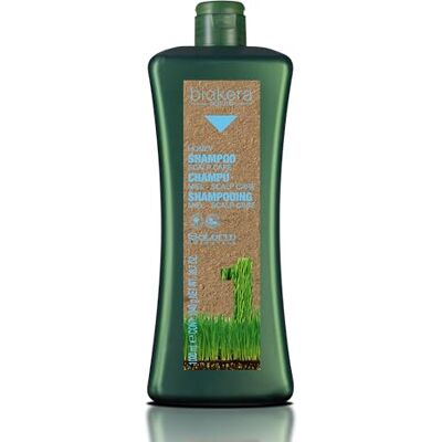 SALERM Shampooing pour cuir chevelu sensible Biokera Natura Shampooing Miel Scalp Care 1 000 ml Nettoie le cuir chevelu du sébum et des pellicules Purifie les cheveux Prévient et combat SALERM Shampooing pour cuir chevelu sensible Biokera Natura Shampooing Miel Scalp Care 1 000 ml Nettoie le cuir chevelu du sébum et des pellicules Purifie les cheveux Prévient et combat