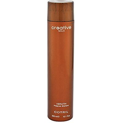 Cotril Creative Walk Keratin Preserver Shampoo 300ml Traitement Post Kératine Cotril Creative Walk Keratin Preserver Shampoo 300ml Traitement Post Kératine