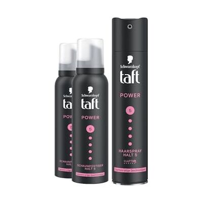 TAFT Schwarzkopf Power Cashmere Lot de 2 flacons de mousse coiffante 150 ml Indice de tenue 5 Formule végétalienne Aspect cachemire 250 ml TAFT Schwarzkopf Power Cashmere Lot de 2 flacons de mousse coiffante 150 ml Indice de tenue 5 Formule végétalienne Aspect cachemire 250 ml