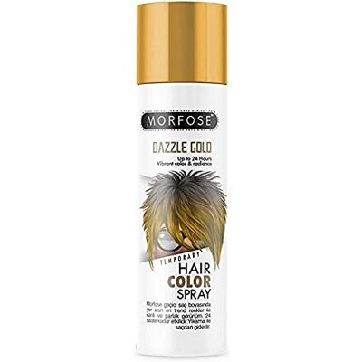 MORFOSE Fantastic Mech Spray de coloration pour cheveux 150 ml Dazzle Gold MORFOSE Fantastic Mech Spray de coloration pour cheveux 150 ml Dazzle Gold