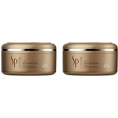 WELLA SP Luxe Oil Keratin Lot de 2 masques réparateurs 150 ml WELLA SP Luxe Oil Keratin Lot de 2 masques réparateurs 150 ml