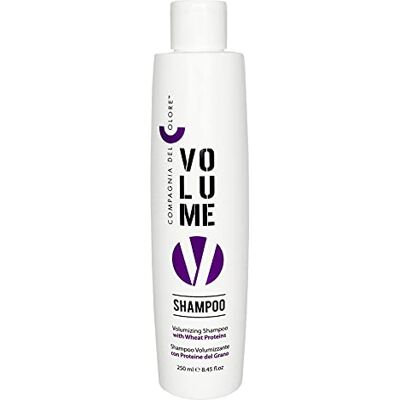 Compagnia Del Colore Volume V Shampoo Shampoing Volumisant Cheveux Renforce les Cheveux et Fraisles, Protège contre les agressions extérieures avec Extrait Biologiques Fini vert et Fico 250 ml Compagnia Del Colore Volume V Shampoo Shampoing Volumisant Cheveux Renforce les Cheveux et Fraisles, Protège contre les agressions extérieures avec Extrait Biologiques Fini vert et Fico 250 ml