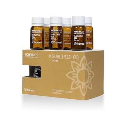 Framesi New Morphosis Hair Treatment Line Sublimis Oil Sérum 6 x 15 ml Pour cheveux déshydratés et secs Framesi New Morphosis Hair Treatment Line Sublimis Oil Sérum 6 x 15 ml Pour cheveux déshydratés et secs