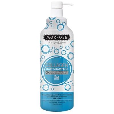 MORFOSE Shampooing 2 en 1 au collagène 1000 ml – Shampooing pour cheveux secs et cassants – Soin au collagène pour une brillance, une souplesse et un peignage facile MORFOSE Shampooing 2 en 1 au collagène 1000 ml – Shampooing pour cheveux secs et cassants – Soin au collagène pour une brillance, une souplesse et un peignage facile