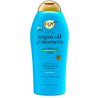 OGX Après-shampoing réparateur à l'huile d'argan du Maroc pour cheveux secs et abîmés 577 ml OGX Après-shampoing réparateur à l'huile d'argan du Maroc pour cheveux secs et abîmés 577 ml