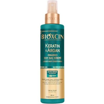 BIOXCIN Après-shampoing sans rinçage à la kératine et à l'argan 150 ml Pour une réparation et une brillance en profondeur Anti-frisottis et anti-fourches Tous les types de cheveux BIOXCIN Après-shampoing sans rinçage à la kératine et à l'argan 150 ml Pour une réparation et une brillance en profondeur Anti-frisottis et anti-fourches Tous les types de cheveux