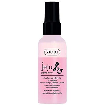 Ziaja après-shampooing lissant pour cheveux sensibilisés ou secs pour démêler et assouplir avec texture nourrissante Ziaja après-shampooing lissant pour cheveux sensibilisés ou secs pour démêler et assouplir avec texture nourrissante