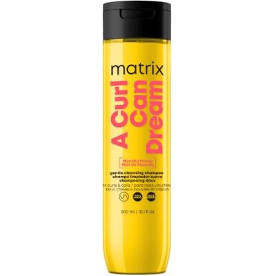 Matrix Shampooing pour cheveux bouclés et bouclés, nettoyage doux, à l'extrait de miel de Manuka, pour aider à éliminer les accumulations, résultats totaux qu'une boucle peut rêver, 300 ml Matrix Shampooing pour cheveux bouclés et bouclés, nettoyage doux, à l'extrait de miel de Manuka, pour aider à éliminer les accumulations, résultats totaux qu'une boucle peut rêver, 300 ml
