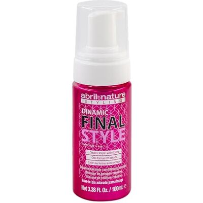 abril et nature Mousse pour Coiffures Créatives Mousse Fixante Forte Longue Durée Idéale pour Styliser Pendant le Séchage Rinçage Facile Brillance Accrue et Anti-Frisottis 100 ml abril et nature Mousse pour Coiffures Créatives Mousse Fixante Forte Longue Durée Idéale pour Styliser Pendant le Séchage Rinçage Facile Brillance Accrue et Anti-Frisottis 100 ml